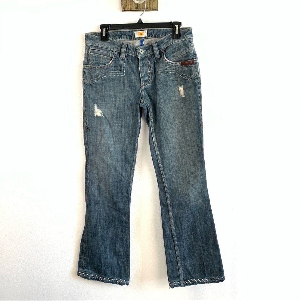 Antik Denim Embellished Pocket Jeans‎